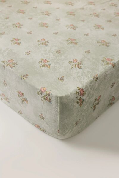 Roselle Fitted Sheet Set