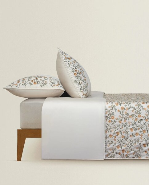 Ditsy Flora Embroidered Quilt Cover Set