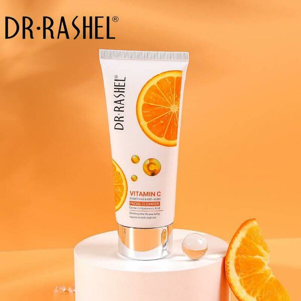 Dr Rashel - Vitamin C Brightening Facial Cleanser with Hyaluronic Acid - 80ml