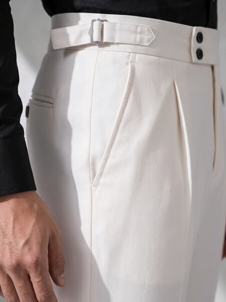 Cream Imported Gurkha Pant  (FDT-474)