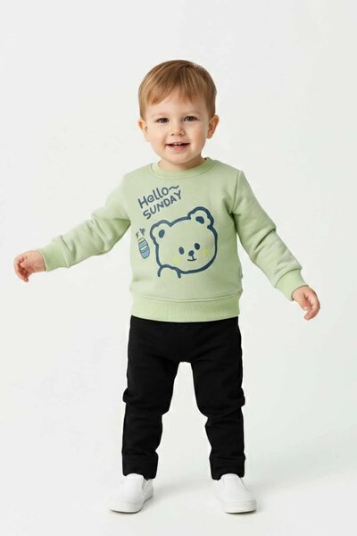 Cutie Boy's Hello Sunday Sweatshirt