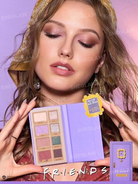 Shein Sheglam - Friends™ Purple Door Eyeshadow Palette