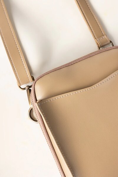 Beige Cross Body