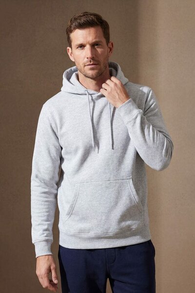 Arrow Men's Fleece Basic Pullover Hoodie