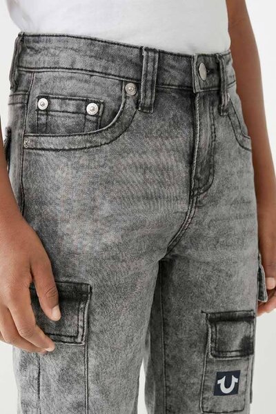 TR Boy's Denim Cargo Shorts