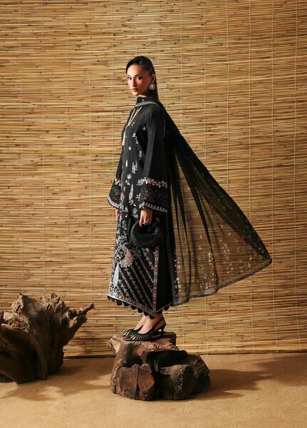 Sable Vogue Unstitched Embroidered Lawn 3 Piece Suit SV26ULL SL-05-26-V2 - Festive Collection