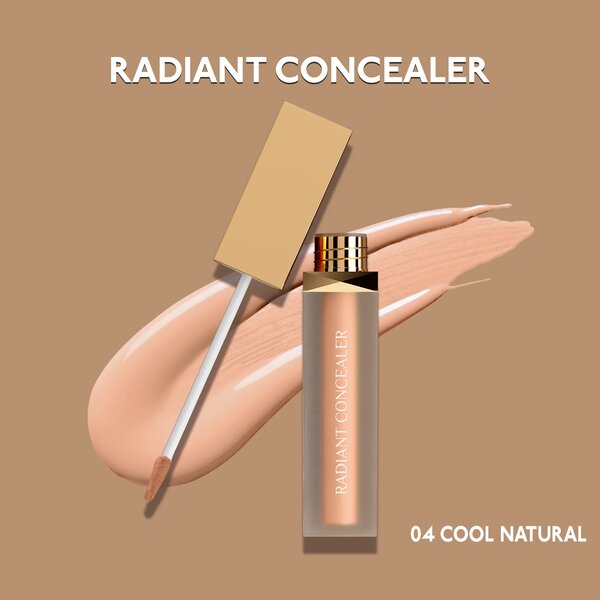 BBA By Suleman - Radiant Concealer - 4 Cool Natural