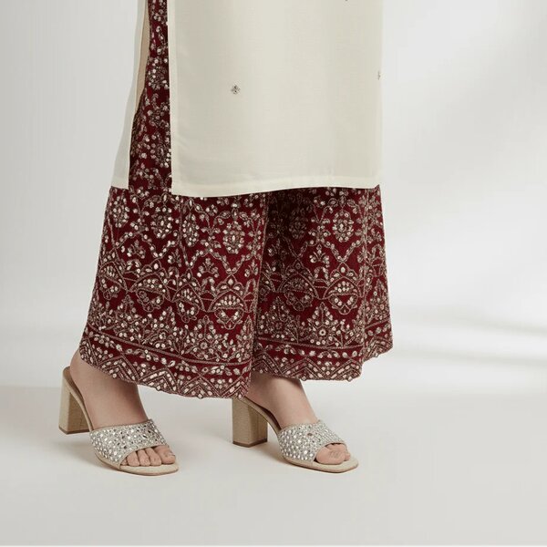 Imported Formal Block Heel - 98455S