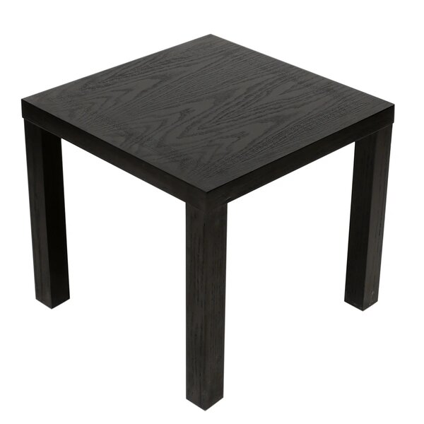 Honey Comb Black Side Table