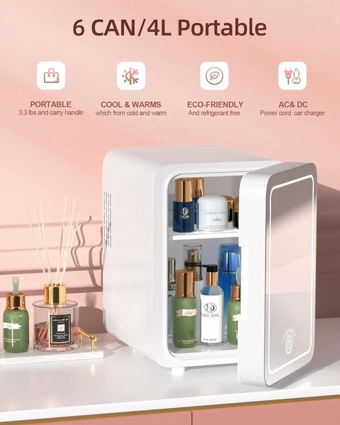 Home.Co - Mini Refrigerator (4L) - Random Color