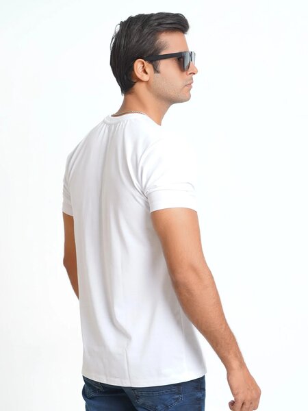 White Basic T-Shirt (TEE-189)