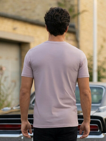 Beige Basic T-Shirt (TEE-438)