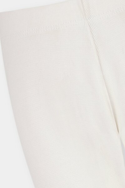 Girls Solid Grey Tights