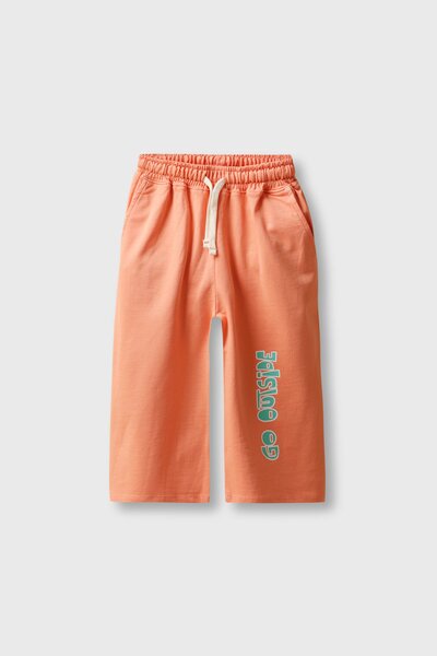 Playful Coral Trousers