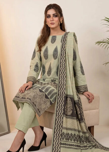 Salitex Unstitched Printed Jacquard 3 Piece Suit WP7L3PBC513 Casual Collection