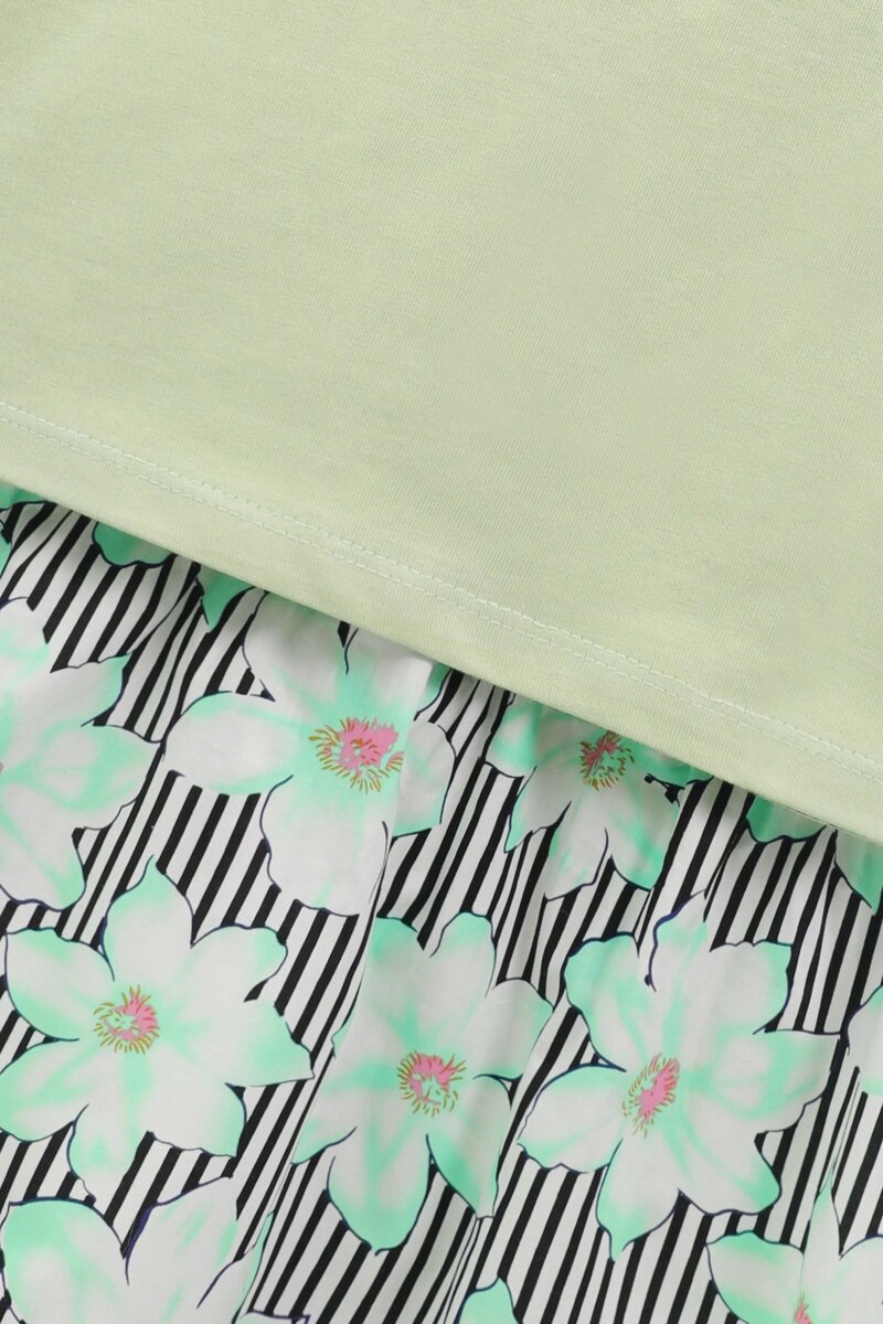 Pistachio Floral Co-ord Set