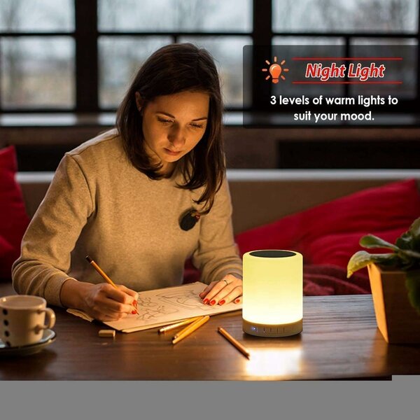 Home.co - Touch Lamp Portable Speaker