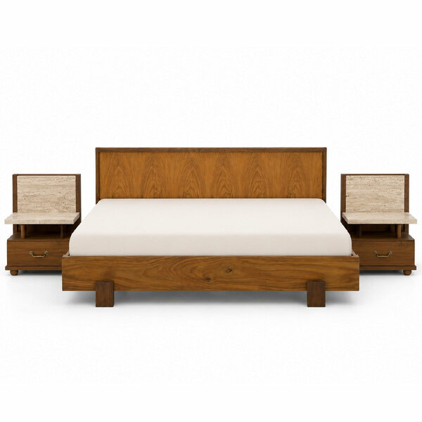 Earth Line King Size Bed