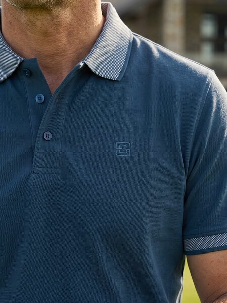 Poseidon Jacquard  Polo T-Shirt (POLO-1248)