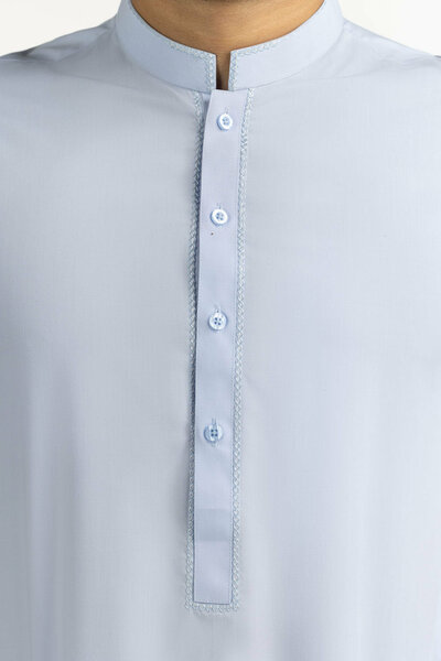 Regular Fit Embroidered Suits