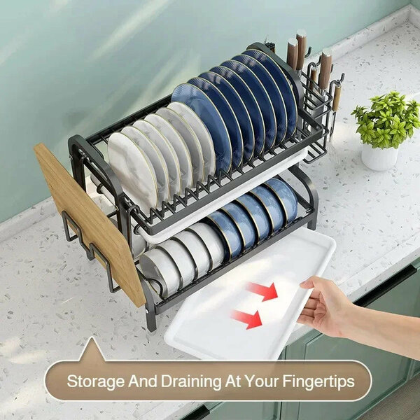 Home.Co - Bowl Rack (3 Layers)
