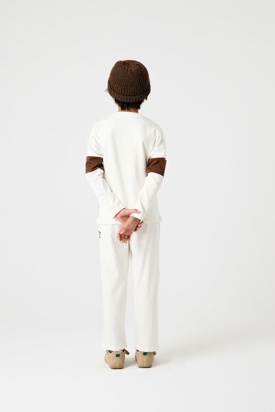 Boys Trailmark Off-White Co-ord Set