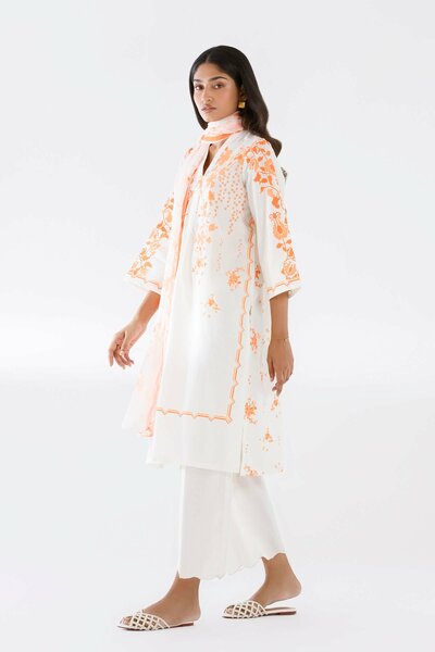 Stitched Printed Lawn Suit