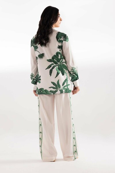 Stitched Printed Wesst Lawn Shirt + Culotte