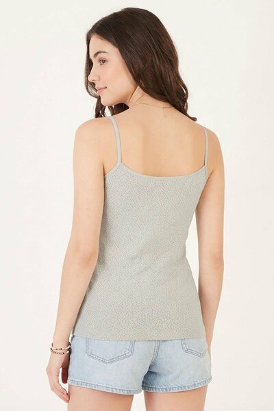 BLS - Zorica Stretchable Cotton Camisole - Grey