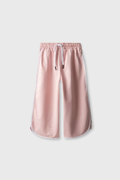 Girls Pink Cloud Terry Trousers
