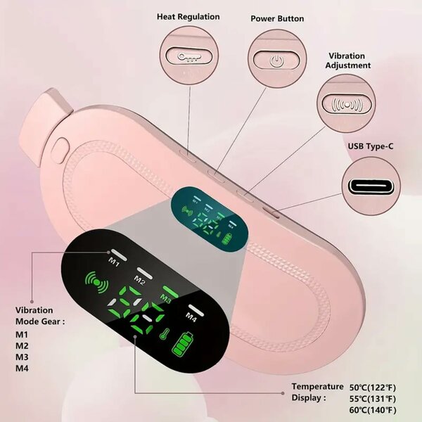 Home.co - Cramp Relieving Heating Belt