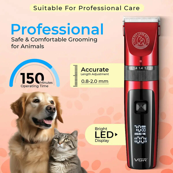 VGR - V-240 Professional Pet Hair Clipper