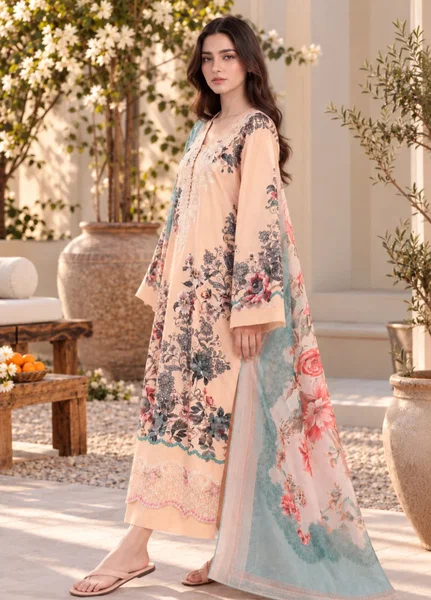 Chandan Nagri Women RTW Embroidered Lawn 3 Piece Suit Kaira Muse - Festive Collection