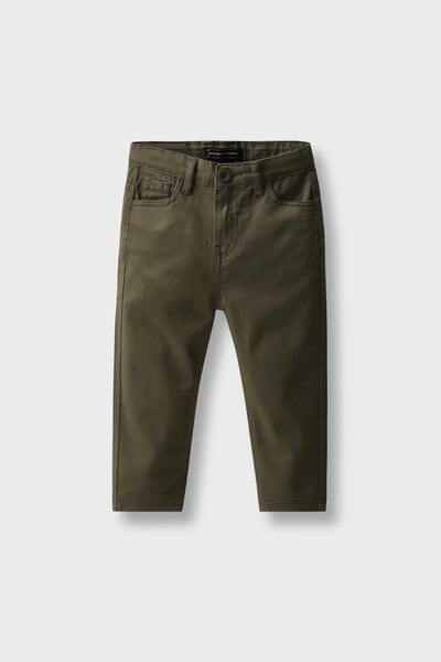 Boys Olive Trail Pants