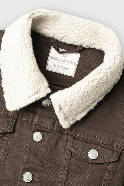 Boys Cocoa Ridge Sherpa-Collar Jacket