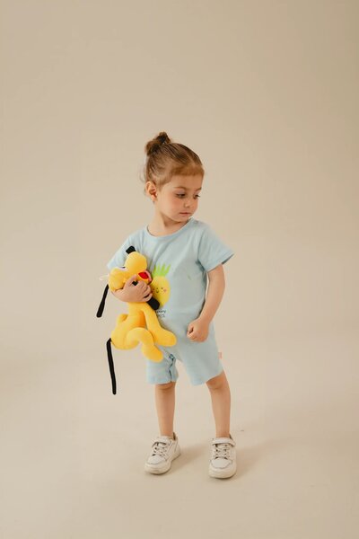 Girls Happy Sprout Romper Set (Pack of 2)