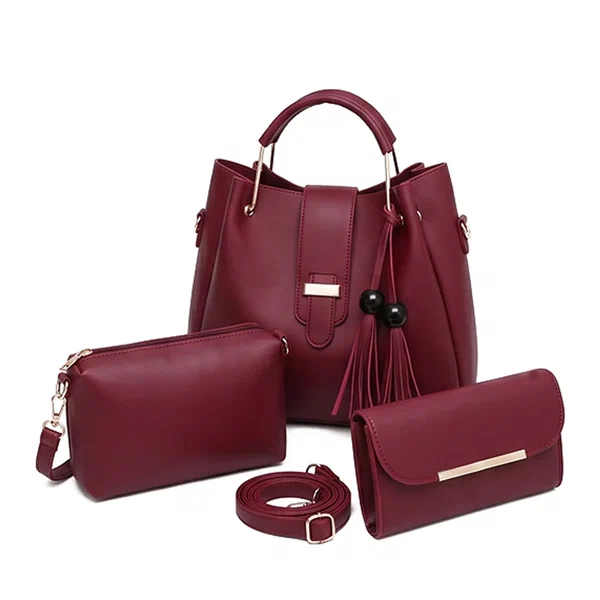 Alexa 3 Pcs Maroon