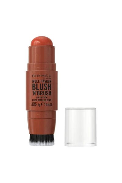 Rimmel Multi Tasker Blush N Brush - 300 Nearly Suede