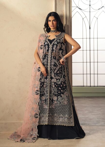 Luminara by Ayzel Unstitched Embroidered Organza 3 Piece Suit AAF26UWL Alaya AYZ-180 - Wedding Collection