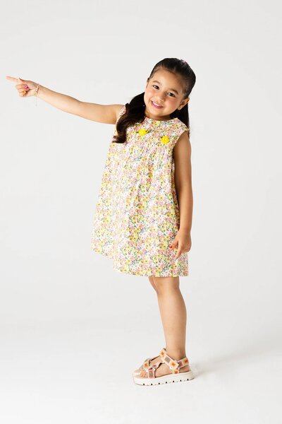 Glowy Garden Smocked Top