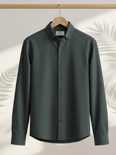 Dark Green Oxford Shirt (CSB-327)