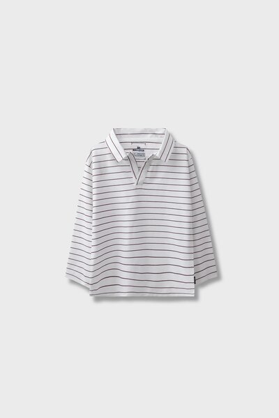 Striped Drop Shoulder Tee