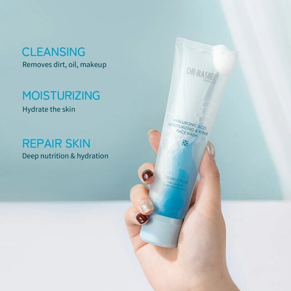 Dr Rashel - Hyaluronic Acid Double-Tube Face Wash
