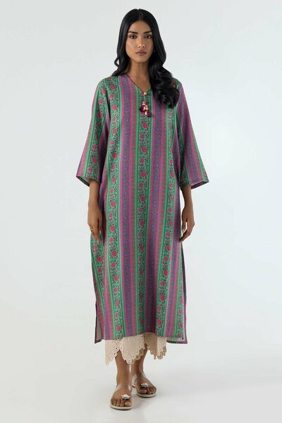 Stitched Basic Printed Shirt