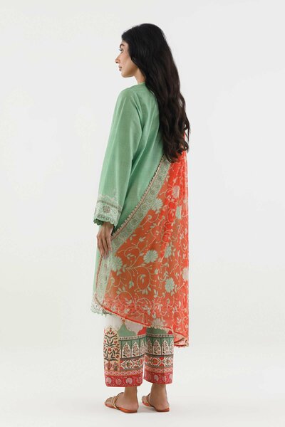 Stitched Printed Lawn Suit