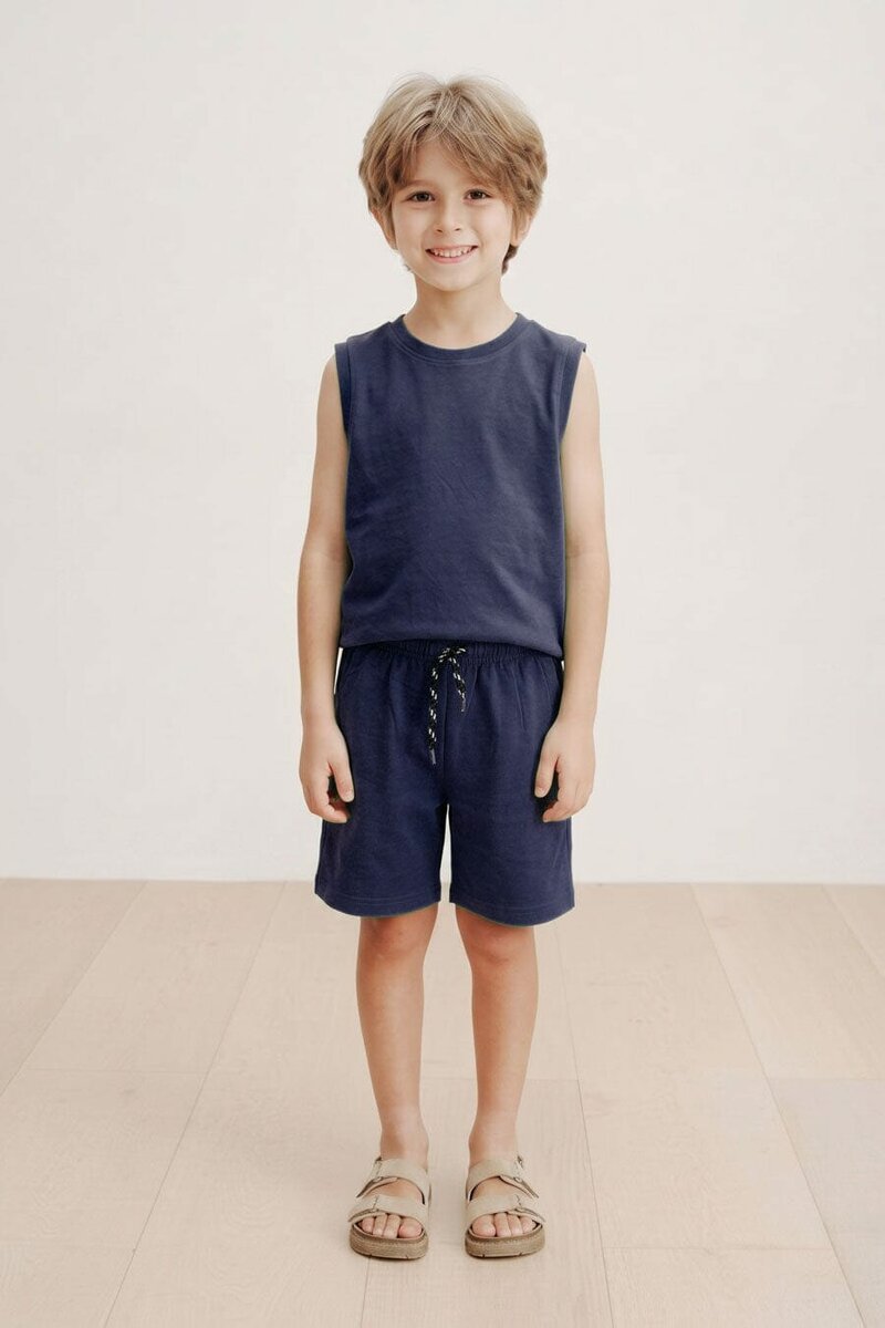 Tiny Teens Kid's Sleeveless Twin Set