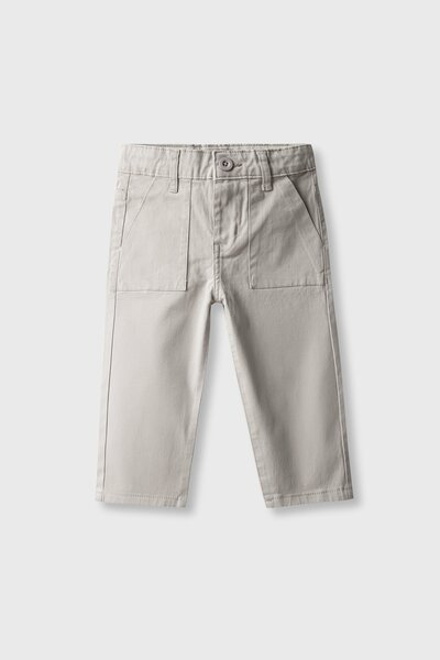 Boys Greyline Straight Twill Pants