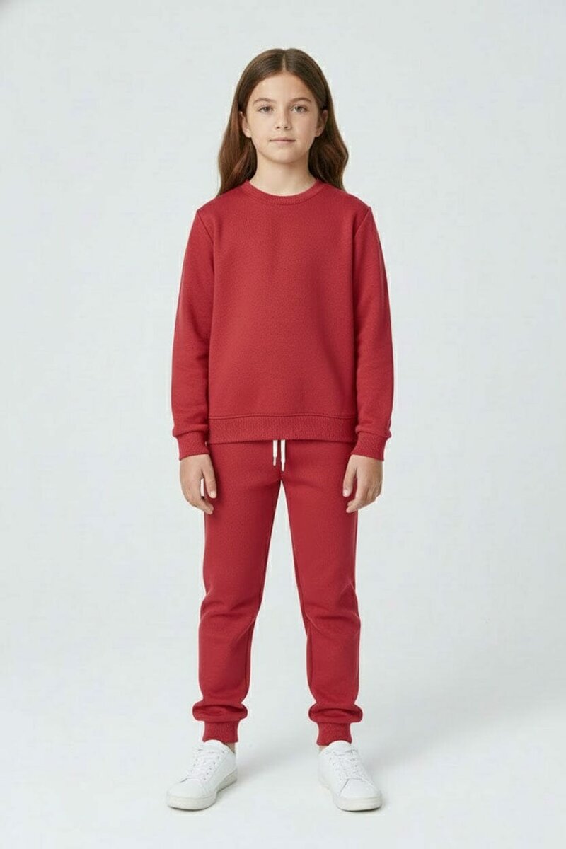 Tiny Teens Kid's Basic Fleece Twin Set
