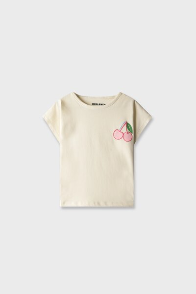 Cream Cherry Pop T-shirt