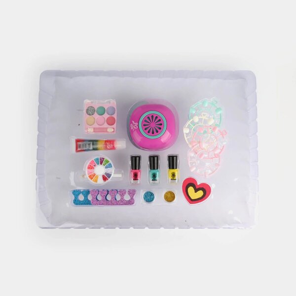 Kids Nail Dryer & Makeup Set